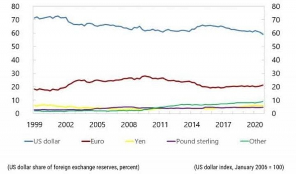 Currency structure of world reserves